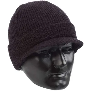 US Army Wool Jeep Cap Black
