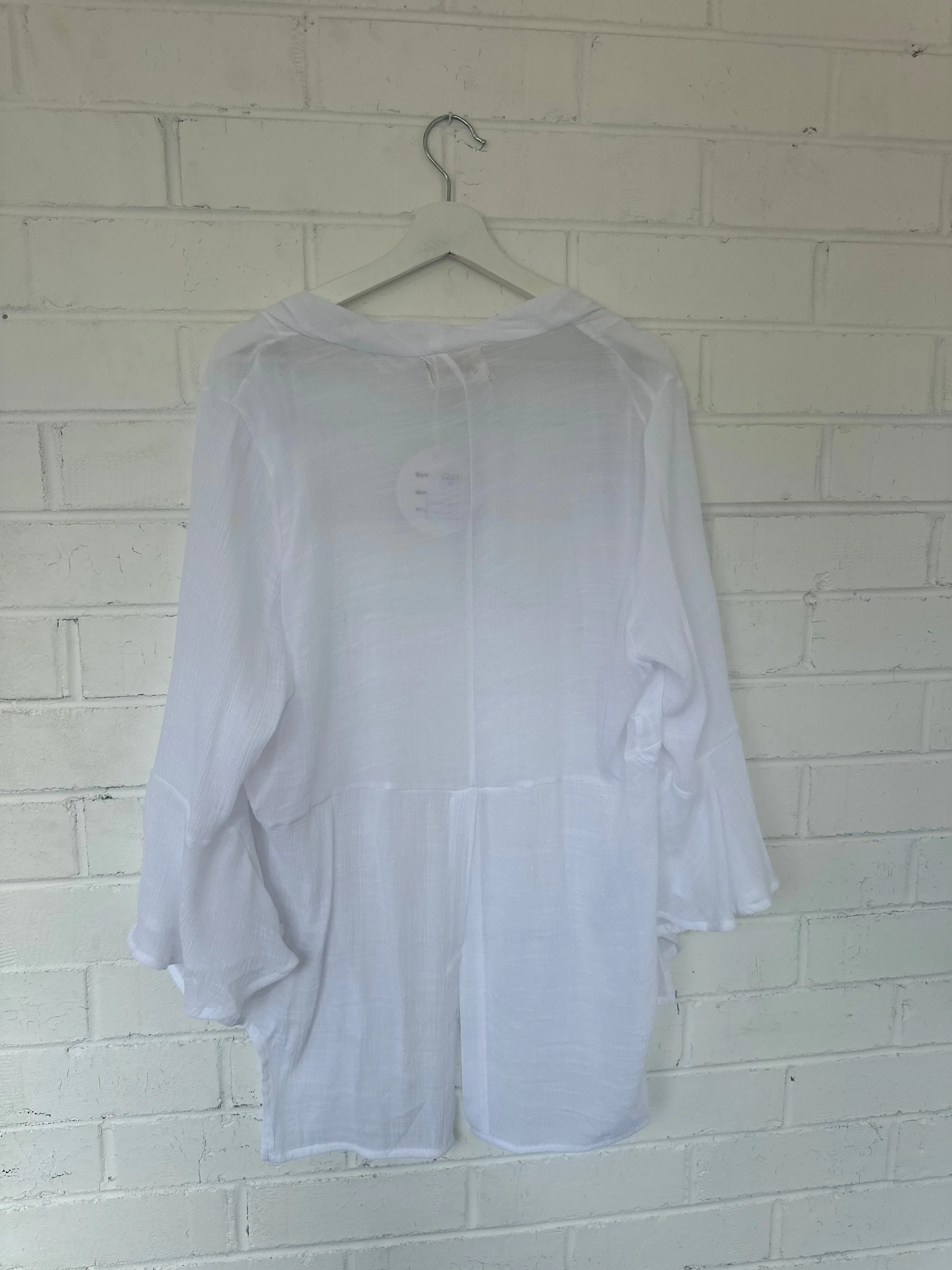 Victoria White Sun Cardigan