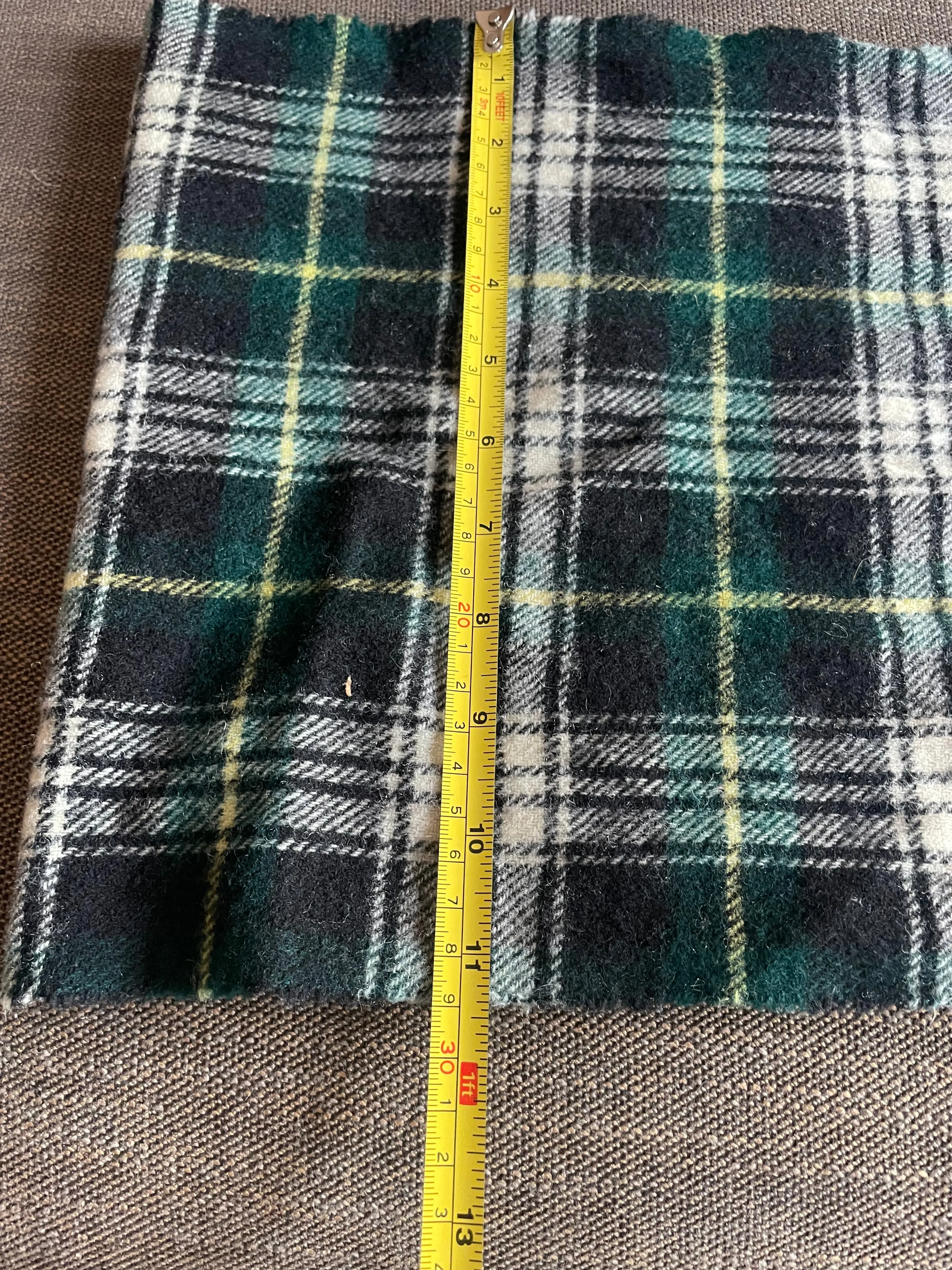 Vintage Winter Barbour Wool Scarf