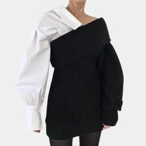 Warm and stylish women's dress