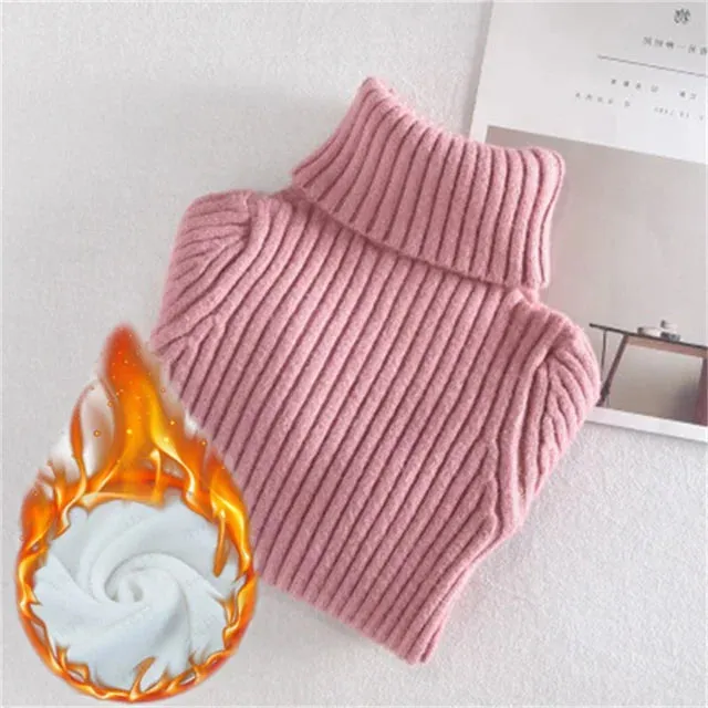 Warming Turtleneck Jumper - Soft And Comfortable For Kids
