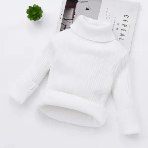 Warming Turtleneck Jumper - Soft And Comfortable For Kids