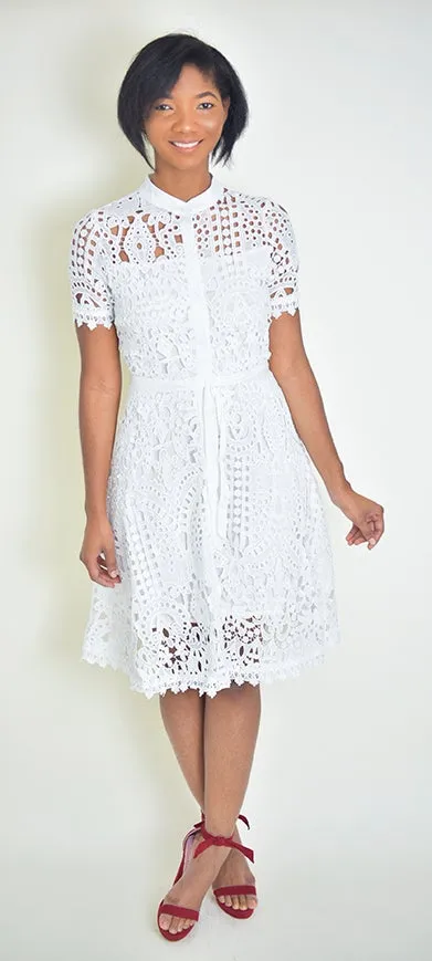 White out dress