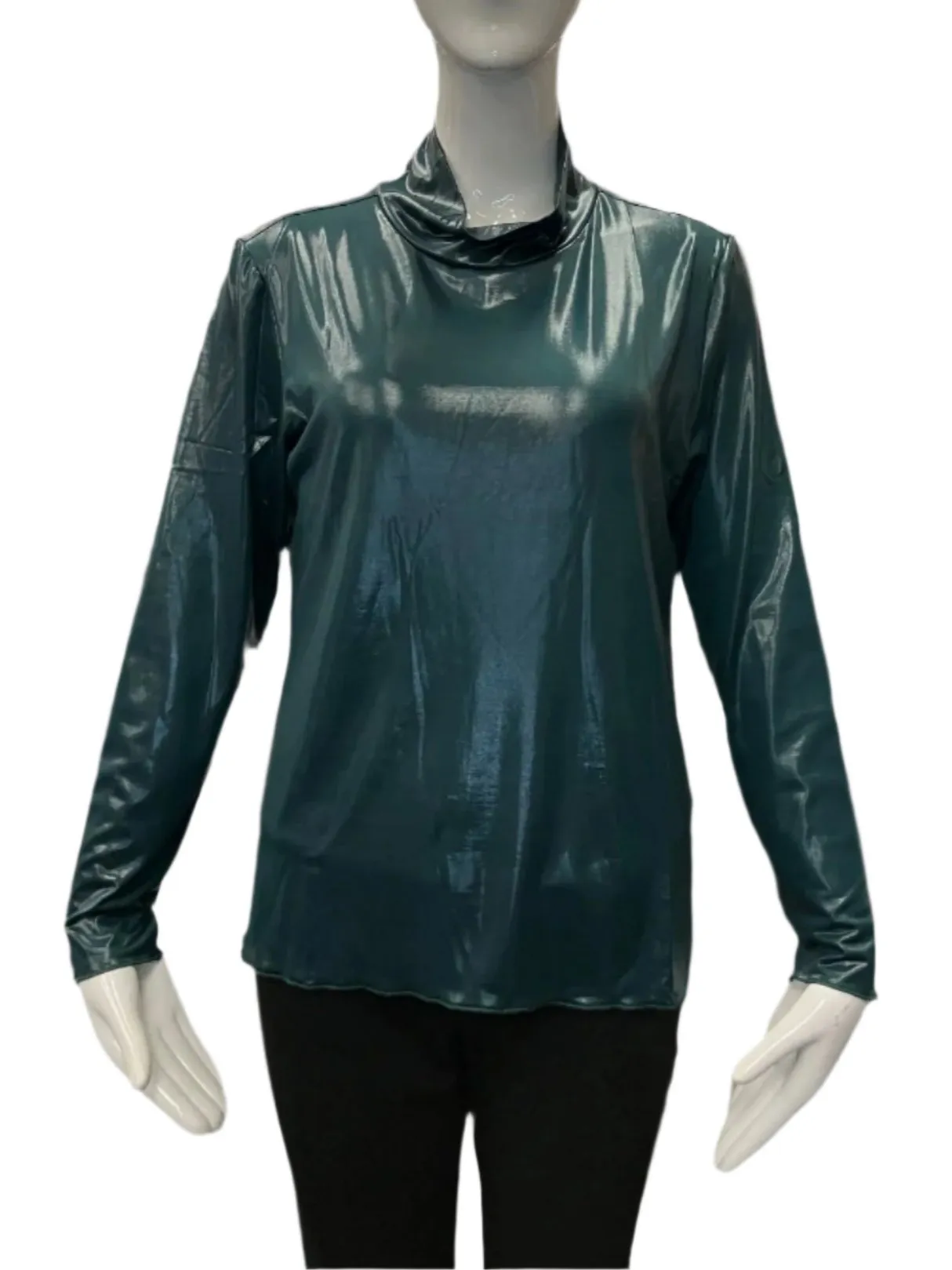 Winter Green Shimmer Top