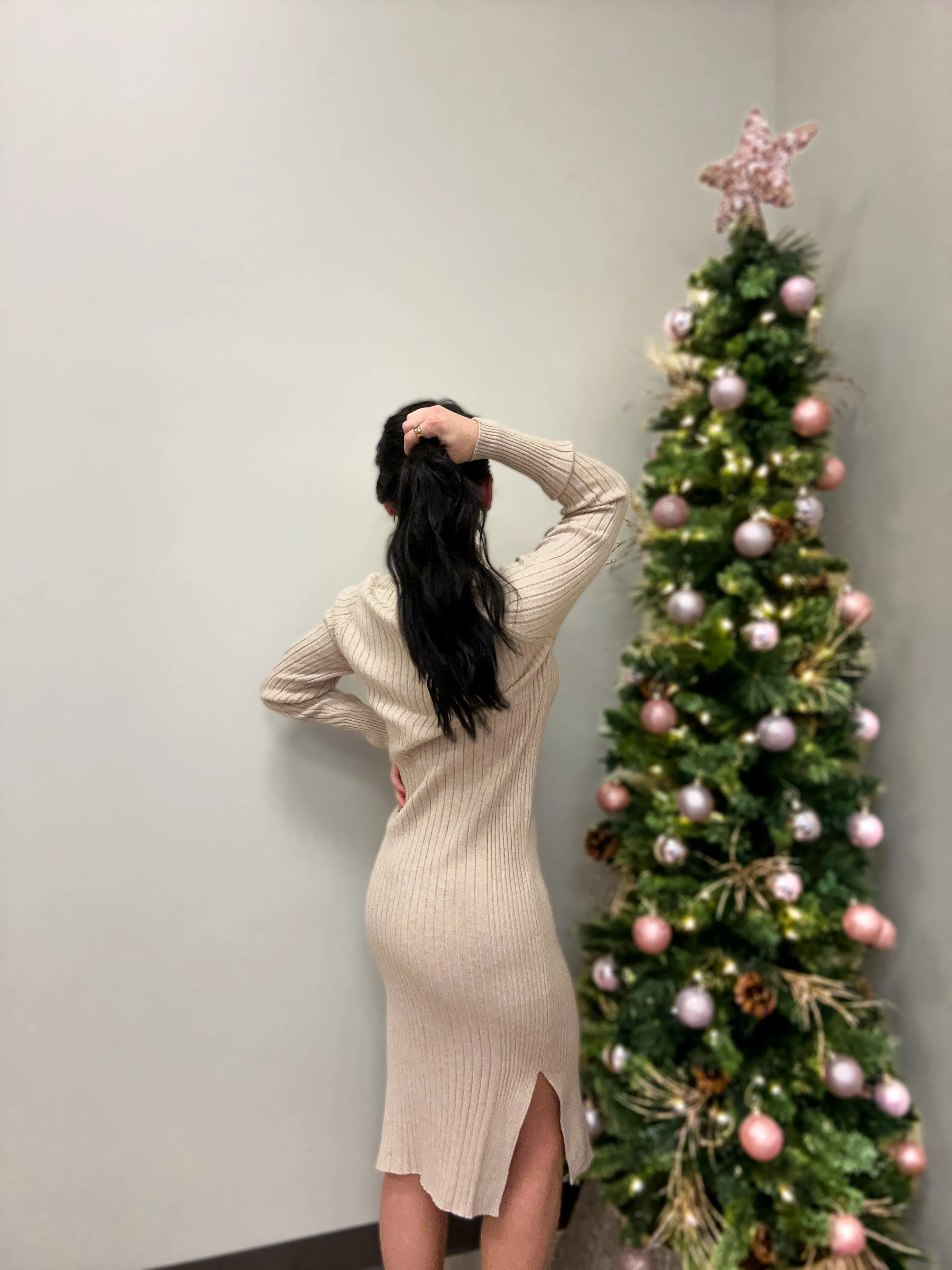 Winter Warmth Midi Dress