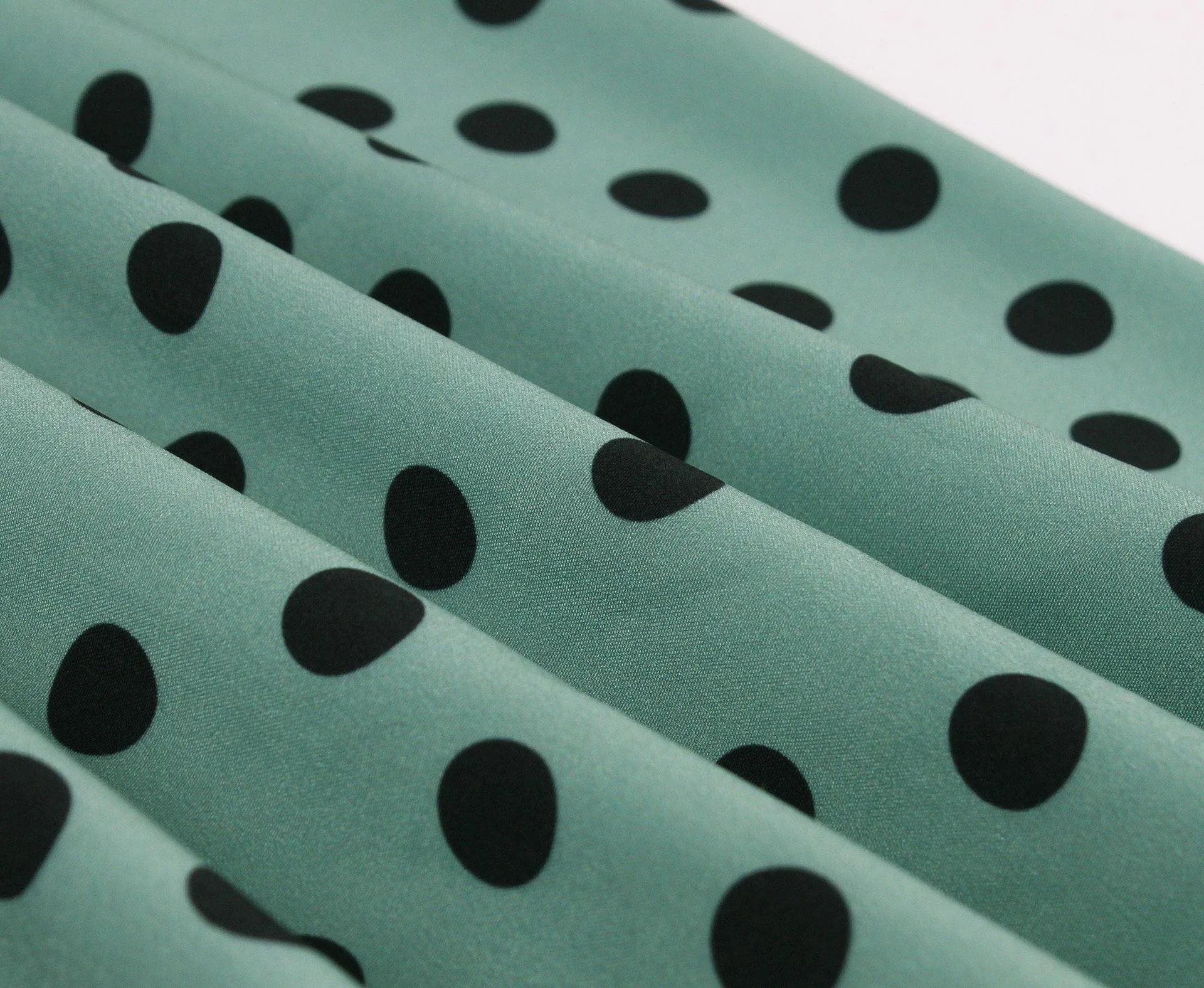 Women Summer Dot Print Retro Dresses