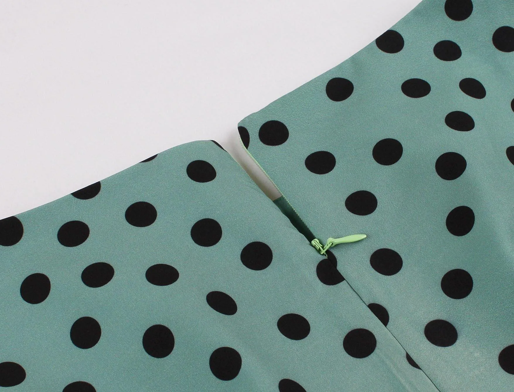 Women Summer Dot Print Retro Dresses