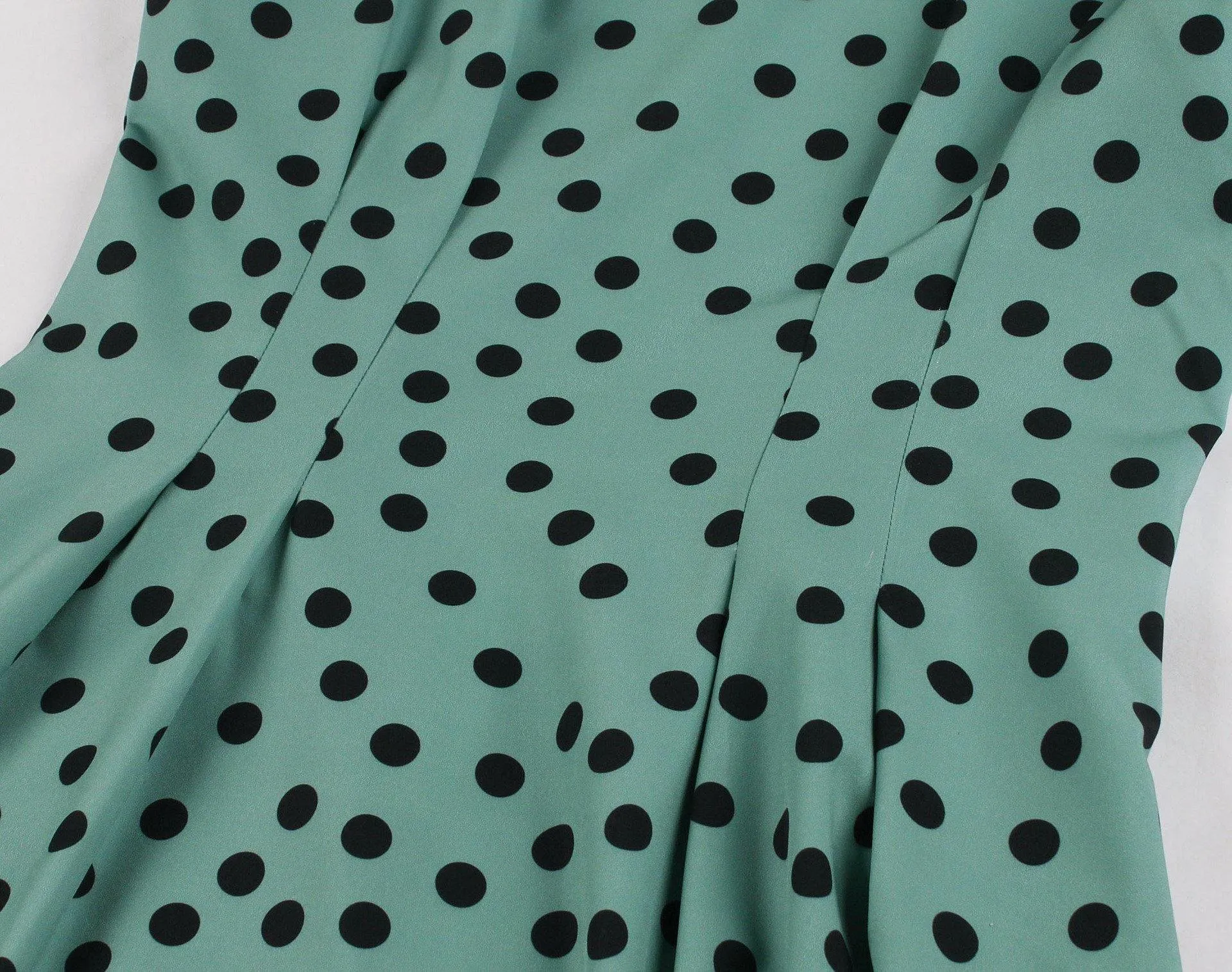 Women Summer Dot Print Retro Dresses