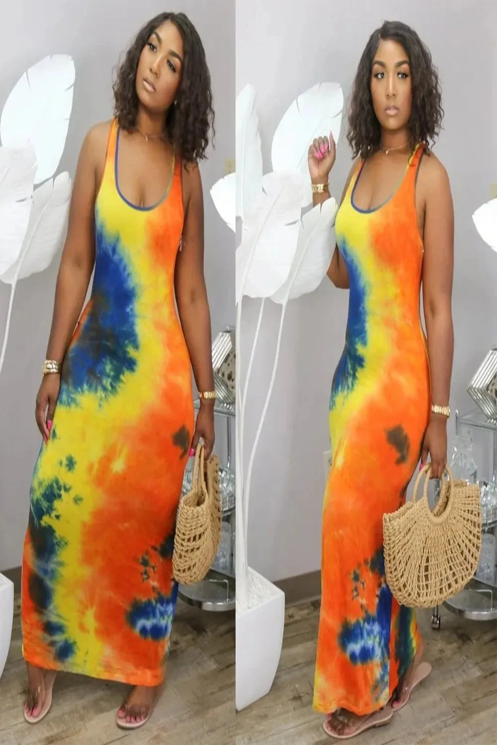 Women Summer Long Dress