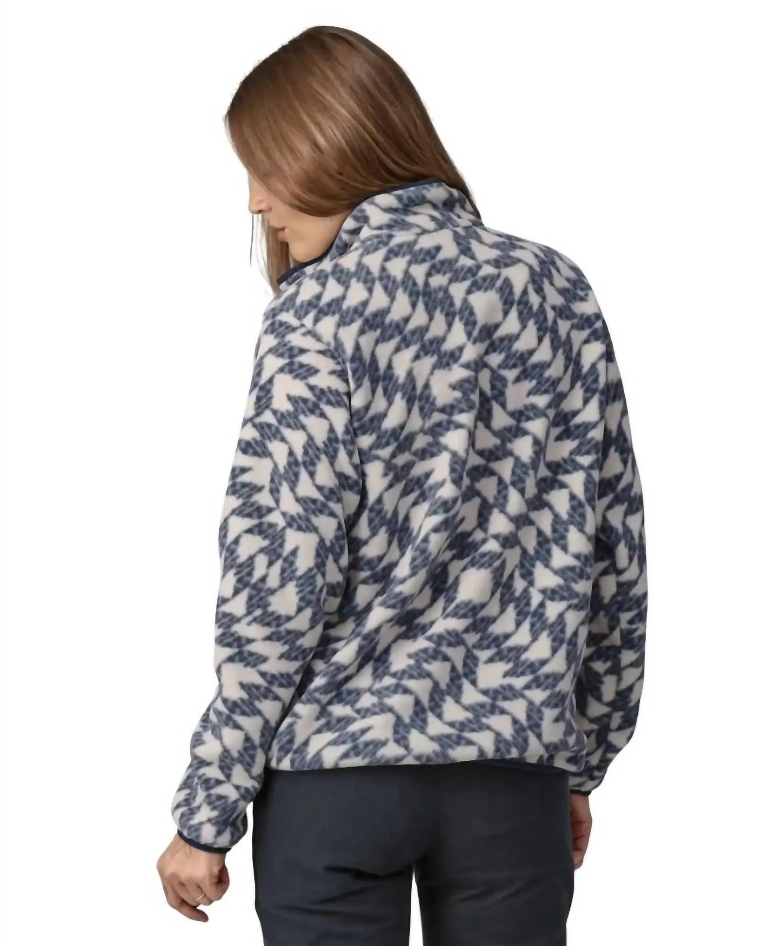 Women's Lightweight Synchilla Snap-T Pullover Top In Synched Flight