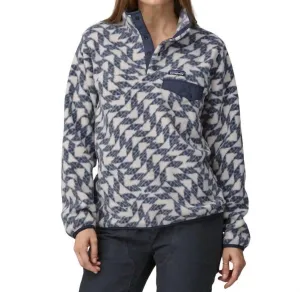 Women's Lightweight Synchilla Snap-T Pullover Top In Synched Flight