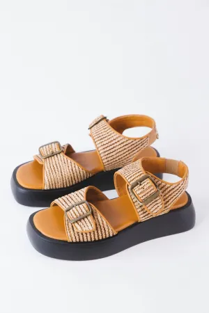 Women's Mandi Weave Sandal In Natural