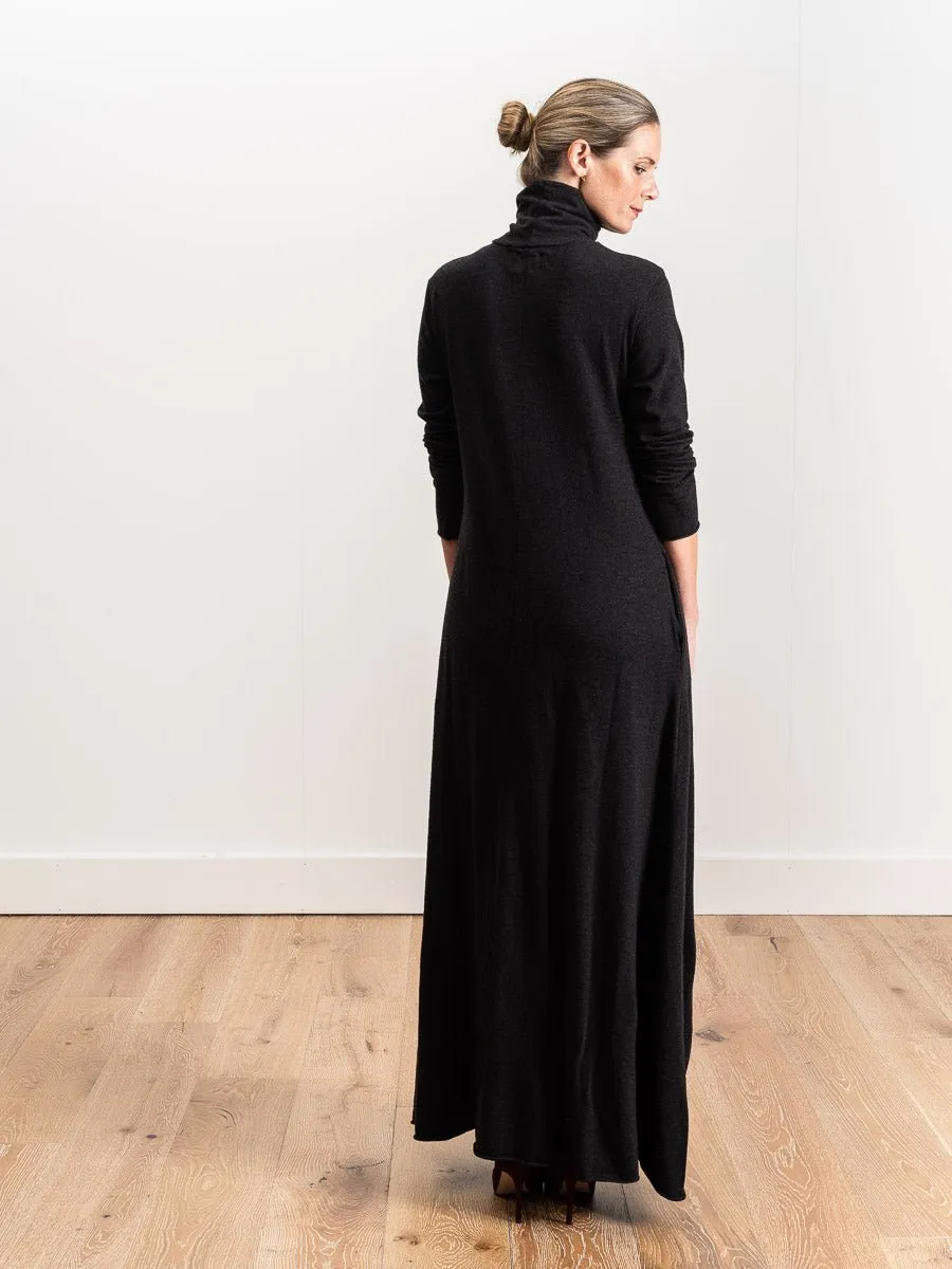 wool turtleneck dress