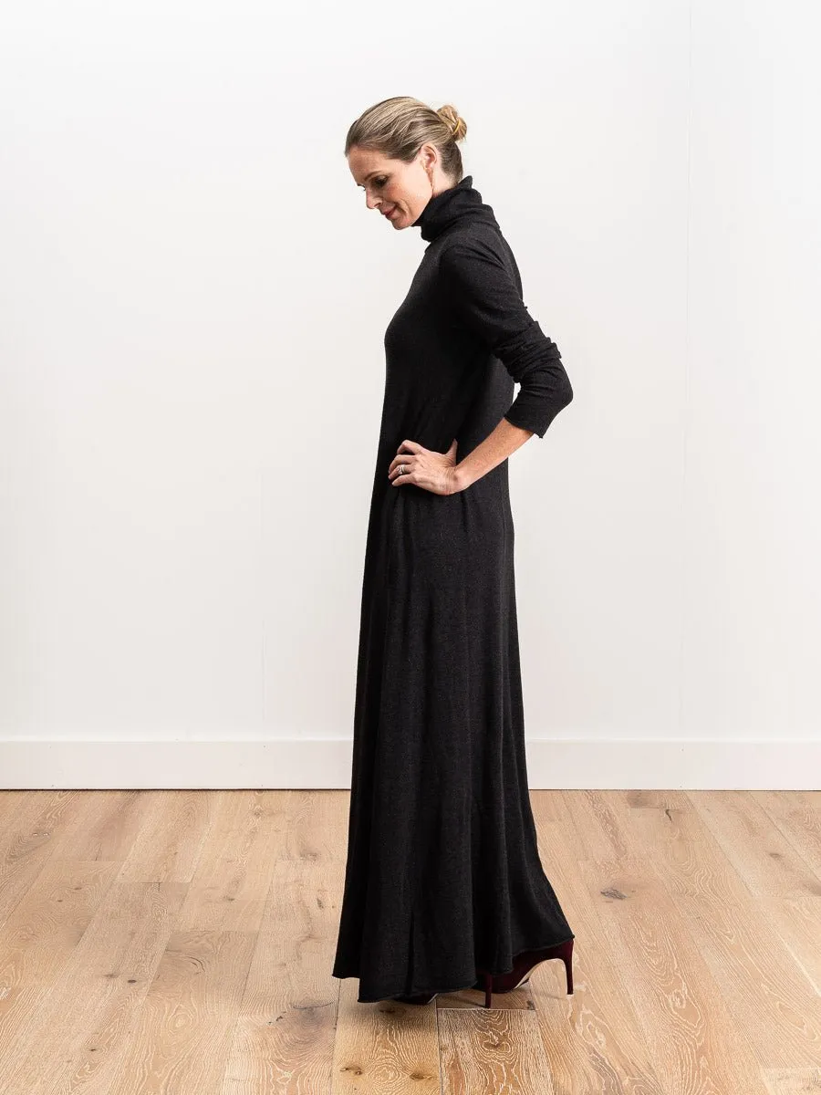 wool turtleneck dress