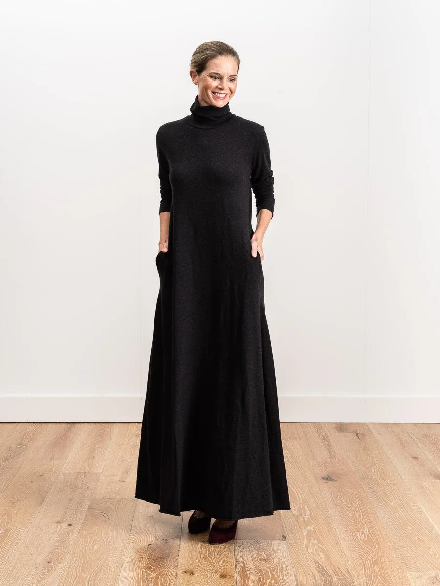 wool turtleneck dress