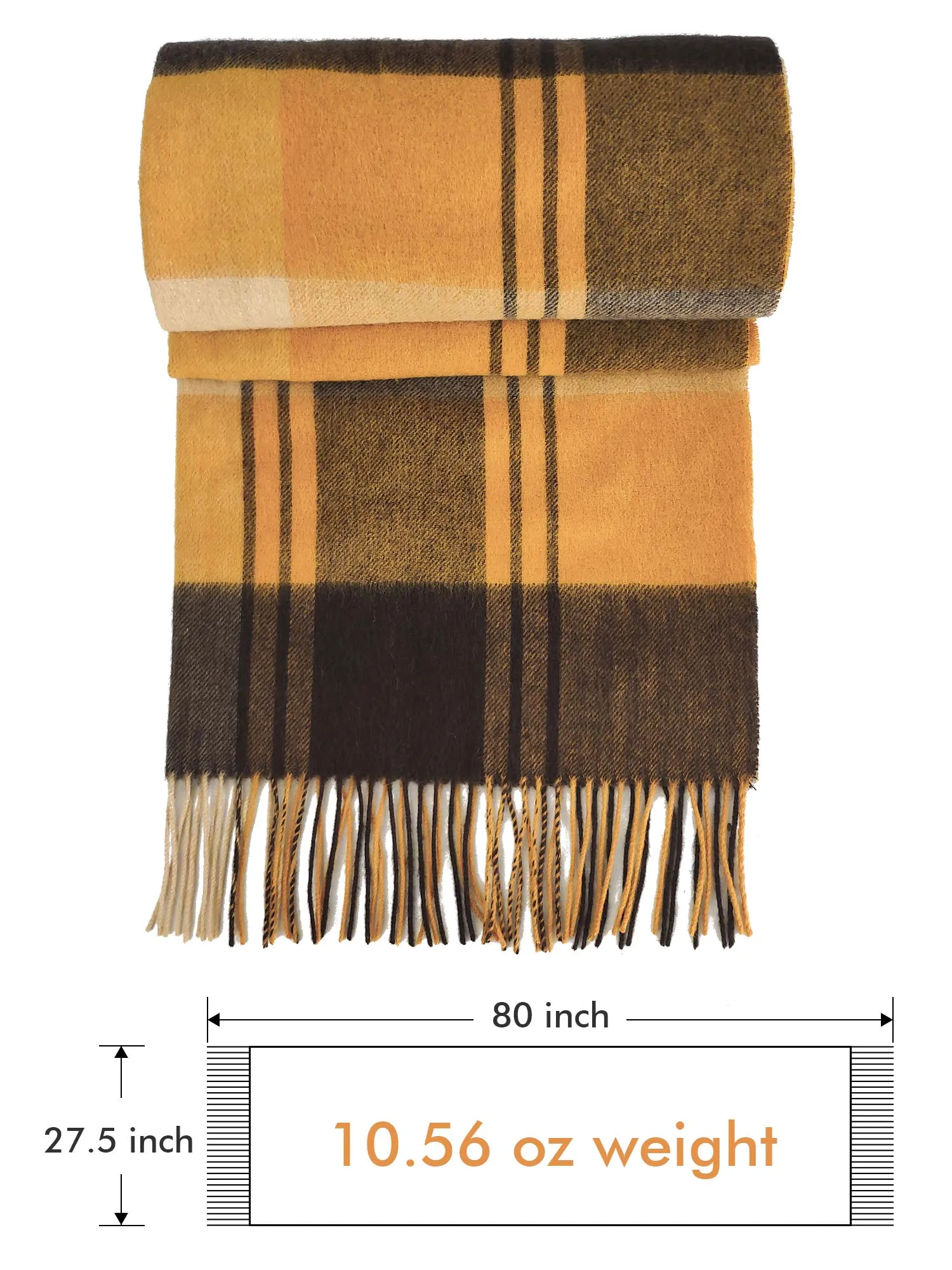 Woolen Bloom Winter Fringed Scarf Wool Shawl Wrap Blanket
